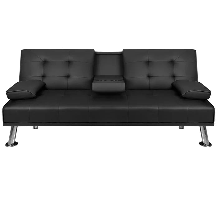 Ahsaad 65.8'' Vegan Leather Sofa